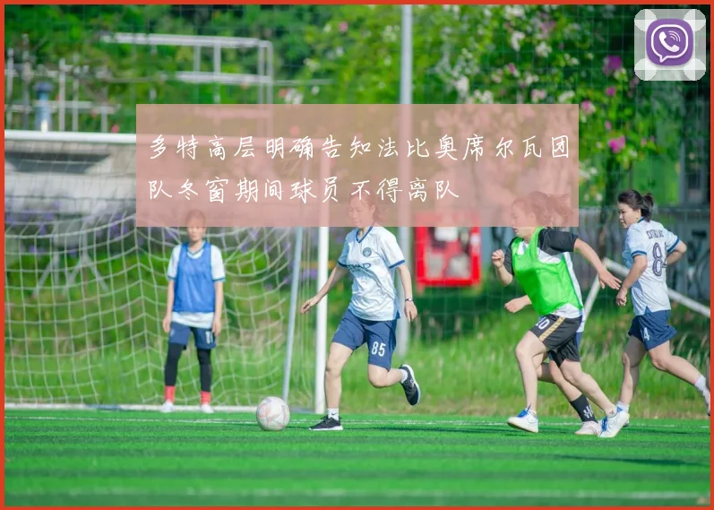 多特高层明确告知法比奥席尔瓦团队冬窗期间球员不得离队